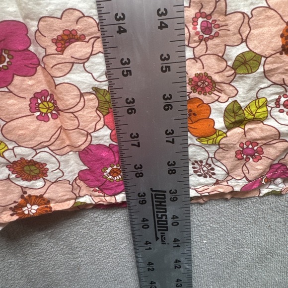 Anthropologie Briar Smocked Waist Maxi Skirt Love The Label Floral Large Retro - Picture 7 of 12